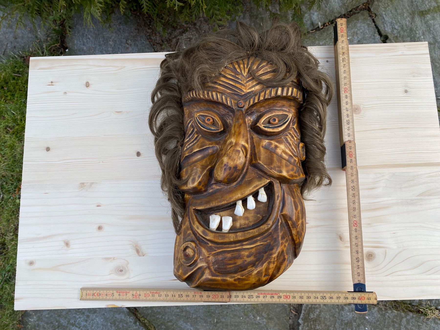 Altro in Antiquarato & Arte: schöne geschnitzte Holzmaske – Usato da Feldbach venduto da Olive1 9