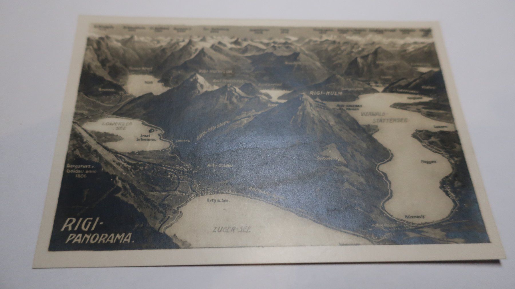 Ansichtskarten: Rigi Panorama – Gebraucht aus Cormoret von Pascalll2001 1