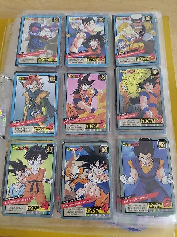 Cartoline: Carte Dragonball première génération – Usato da Cugy VD venduto da dan_tsf7 1