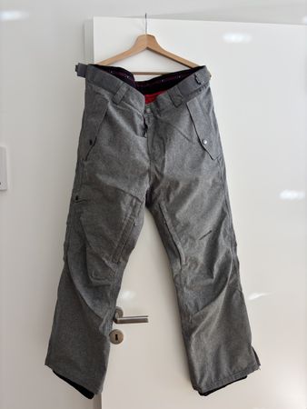 Skihose Alprausch grau Grösse XL guter Zustand