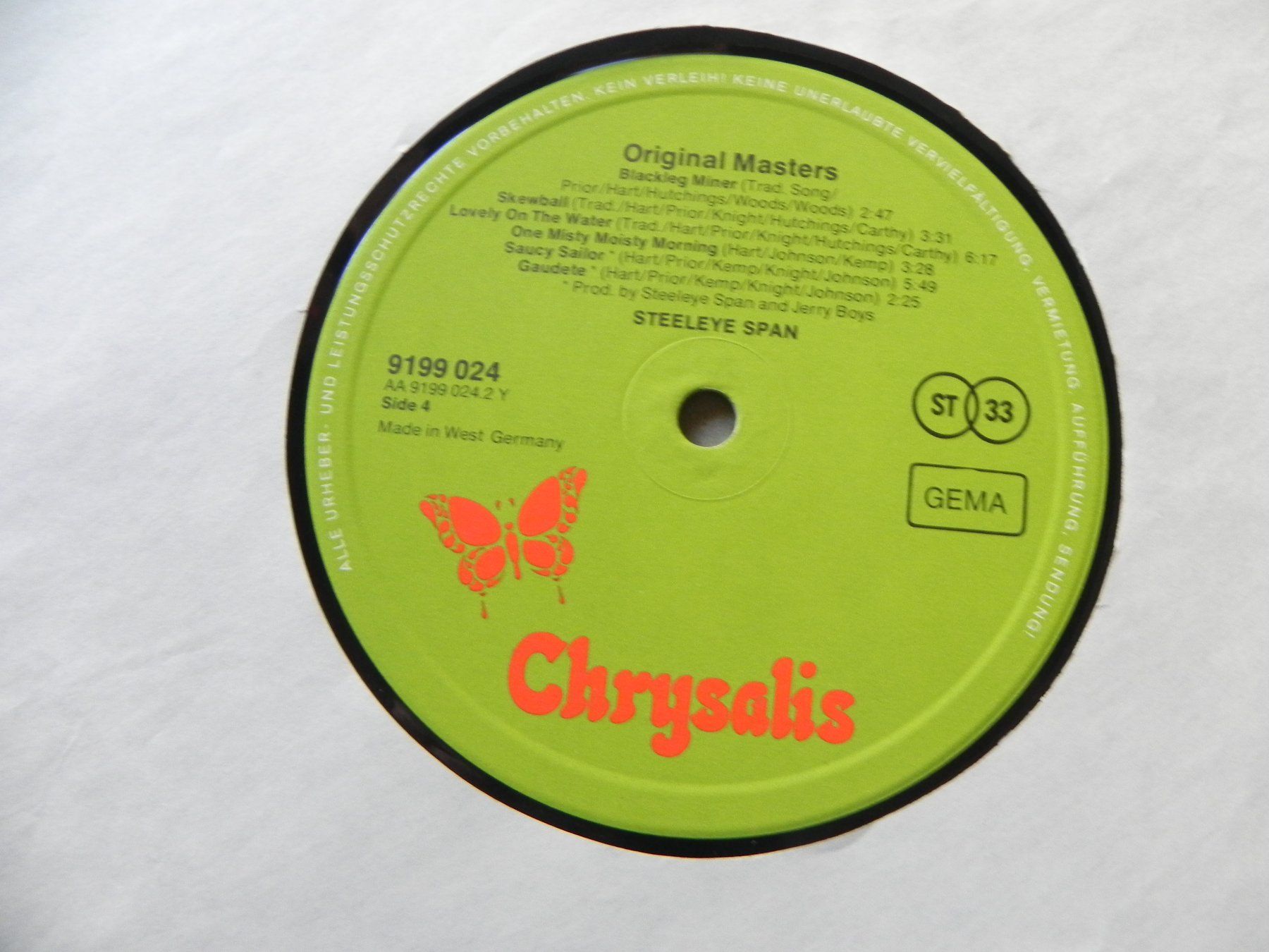 Schallplatten: Doppel LP brit. Folk Rock Band Steeleye Span 1977 Masters – Gebraucht aus Siebnen von krimsie 7