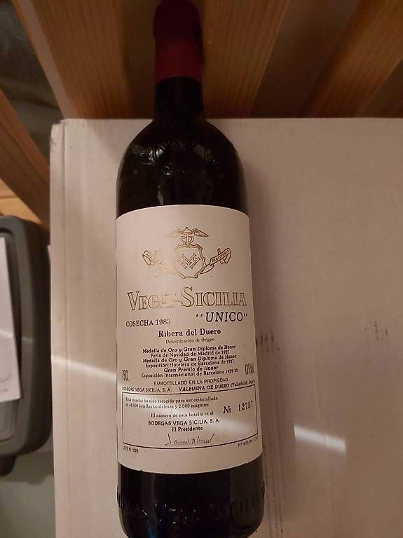 Wein: Vin Vega-Sicilia "Unico" 1983 – Gebraucht aus fribourg von sch_kx7n 1