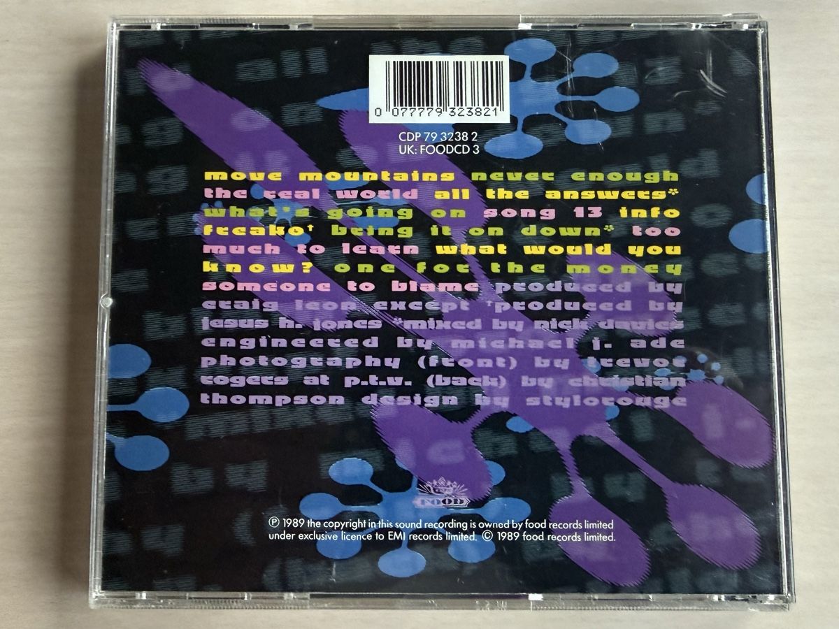 CD: Jesus Jones - Liquidizer CD Album 1989 – Usato da Oberried Brienz venduto da Chyara 1
