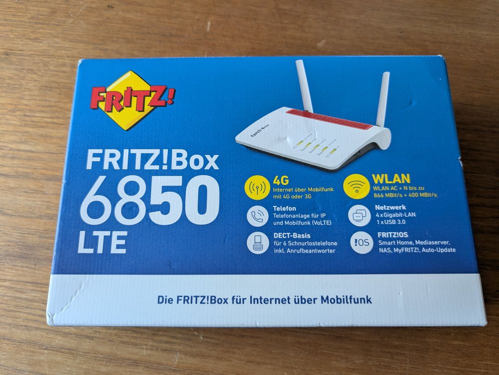 FRITZ! Box 6850 4G LTE