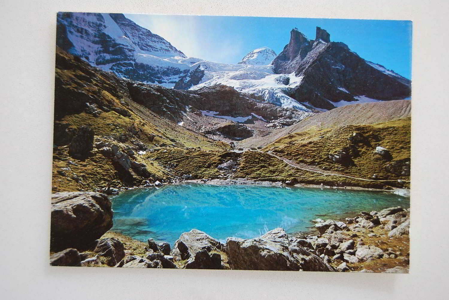 Cartoline postali: AK Oberhornsee mit Tschingelhorn – Usato da Rüfenacht BE venduto da Toro06