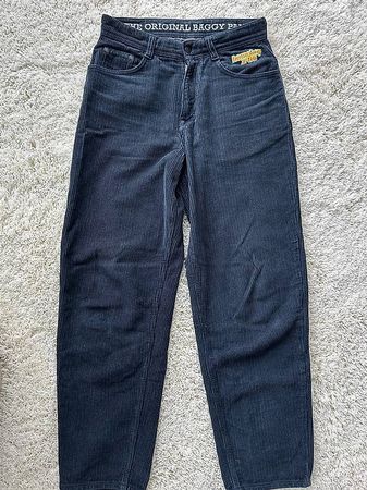 Home Boy loud couture, X-Tra Baggy Cord, Grösse 28/32, blau