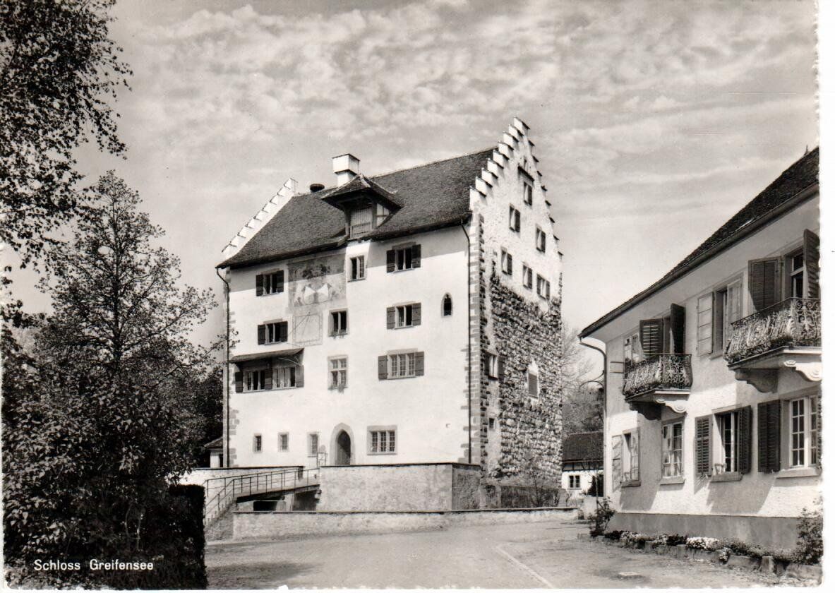 Ansichtskarten: Schloss Greifensee – Gebraucht aus Wolhusen von Curver9
