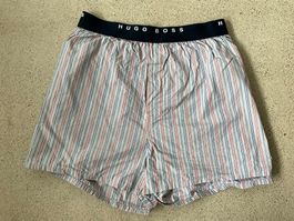 Hugo Boss Boxershorts grau liniert (Grösse Large)