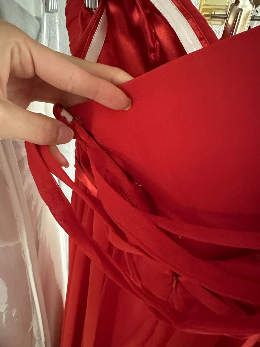 Vestiti: Abendkleid Rot Grösse S/M – Nuovo (secondo la descrizione) da Erlinsbach SO venduto da Topf12 7