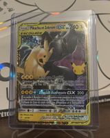 Carte Pokémon Pikachu et Zekrom GX célébrations 30 ans