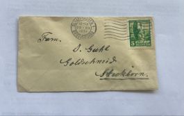 Enveloppe Suisse rare, oblitérée Schaffhausen 1936
