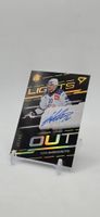 Sven Andrighetto Lights Out Auto 46/65 Hockey Card