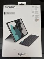 Logitech Flip Folio Tastatur-Case iPad Pro 13" neu
