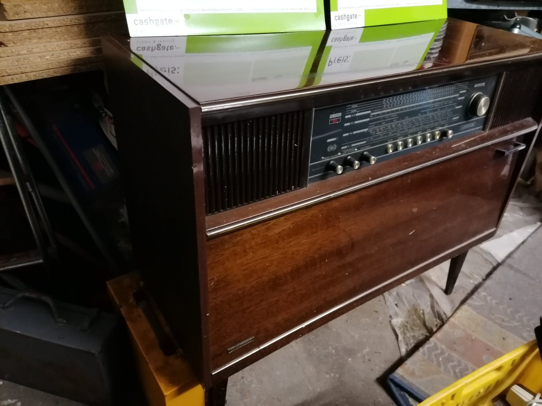 Giradischi: antik LUMOPHON AUTOMATIC 36.Stereo-Konzertschrank intermezzo – Usato da Biel / bienne venduto da Sarouch9