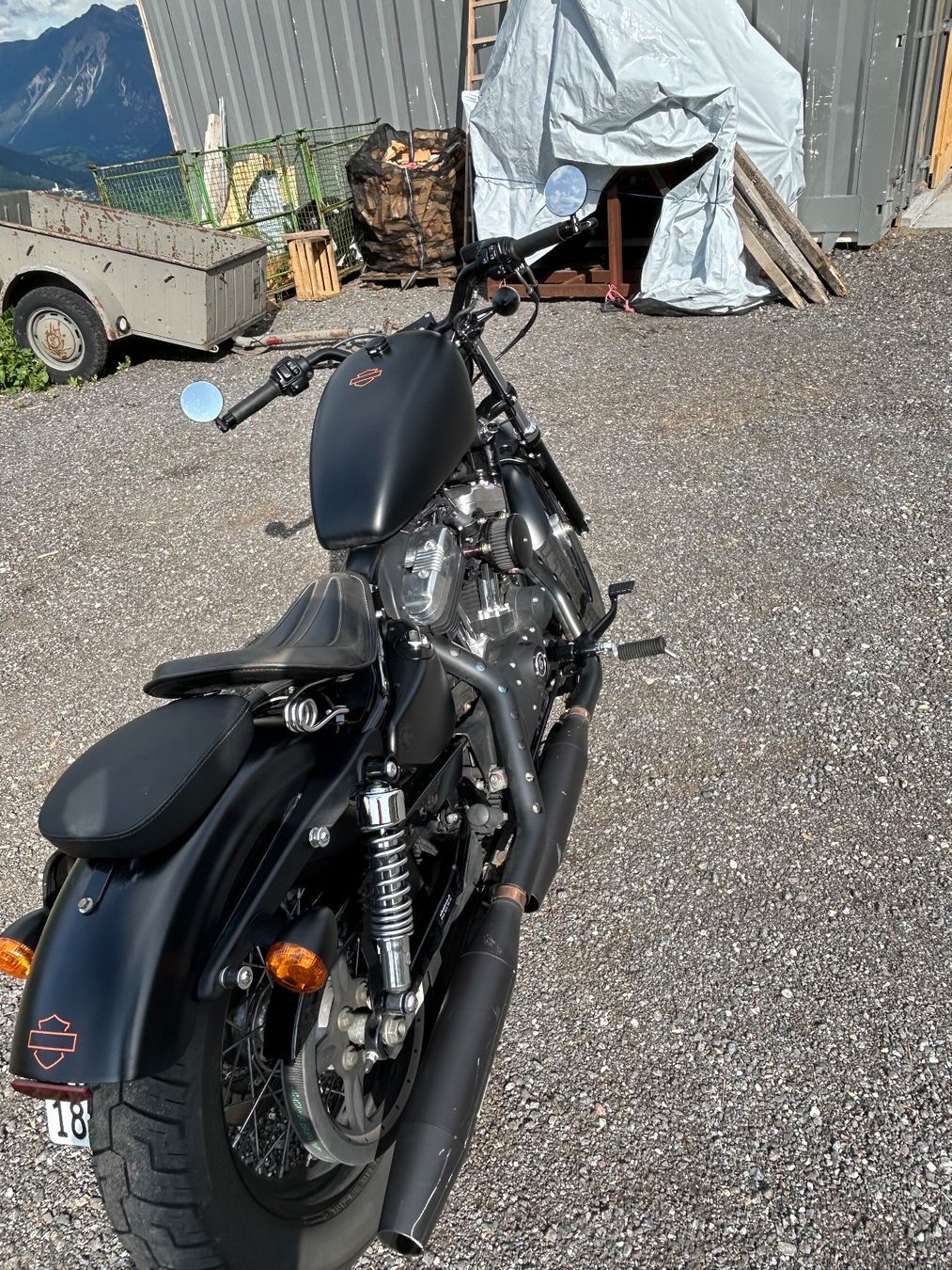 Harley-Davidson Chopper: Harley Davidson forty-eight 1200 – Gebraucht aus Stierva von lut_9dyj 5