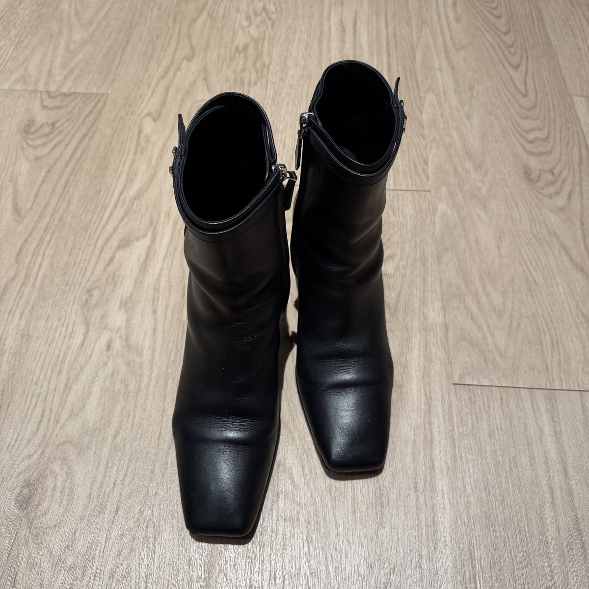 Hermès Scarpe da donna: Hermès black leather ankle boots – Usato da Lausanne venduto da its_zl9h 4