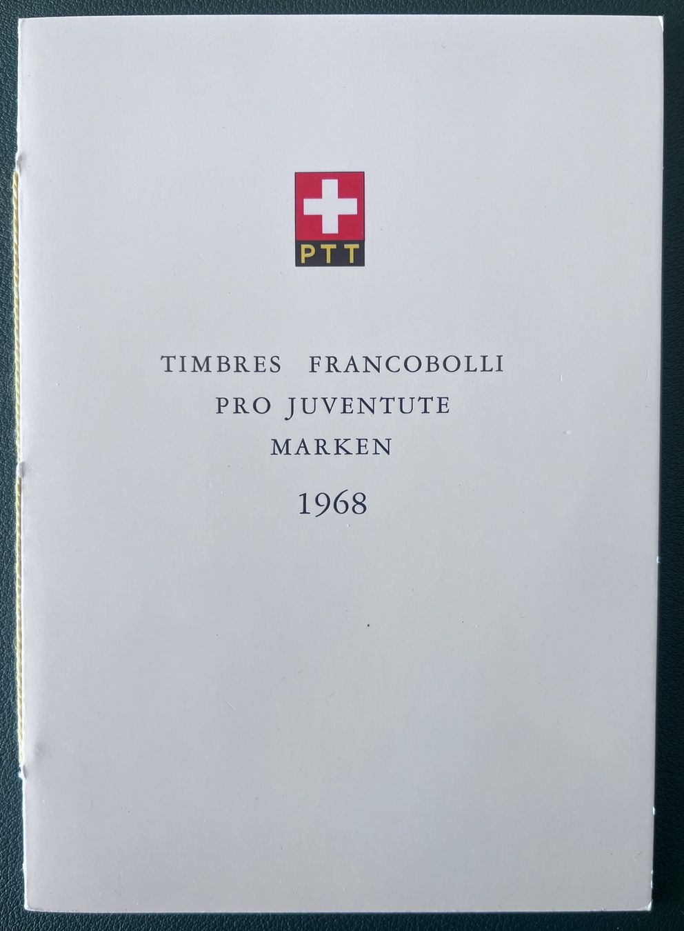 Alle Briefmarken: Pro Juventute Marken 1968 Geschenkheft – Gebraucht aus Biberist von Edelfloh