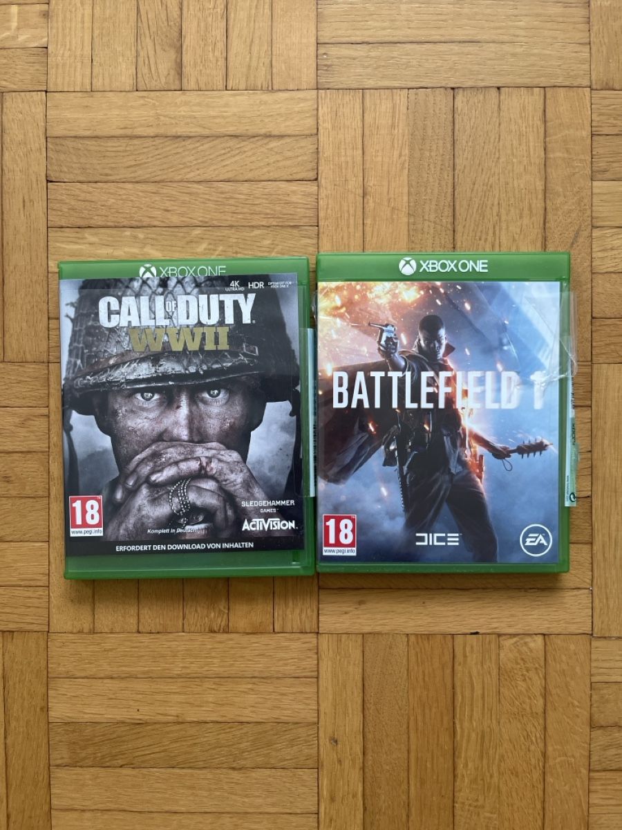 Giochi: CoD WW2 & Battlefield 1 für Xbox One – Usato da Mitlödi venduto da aaron_h