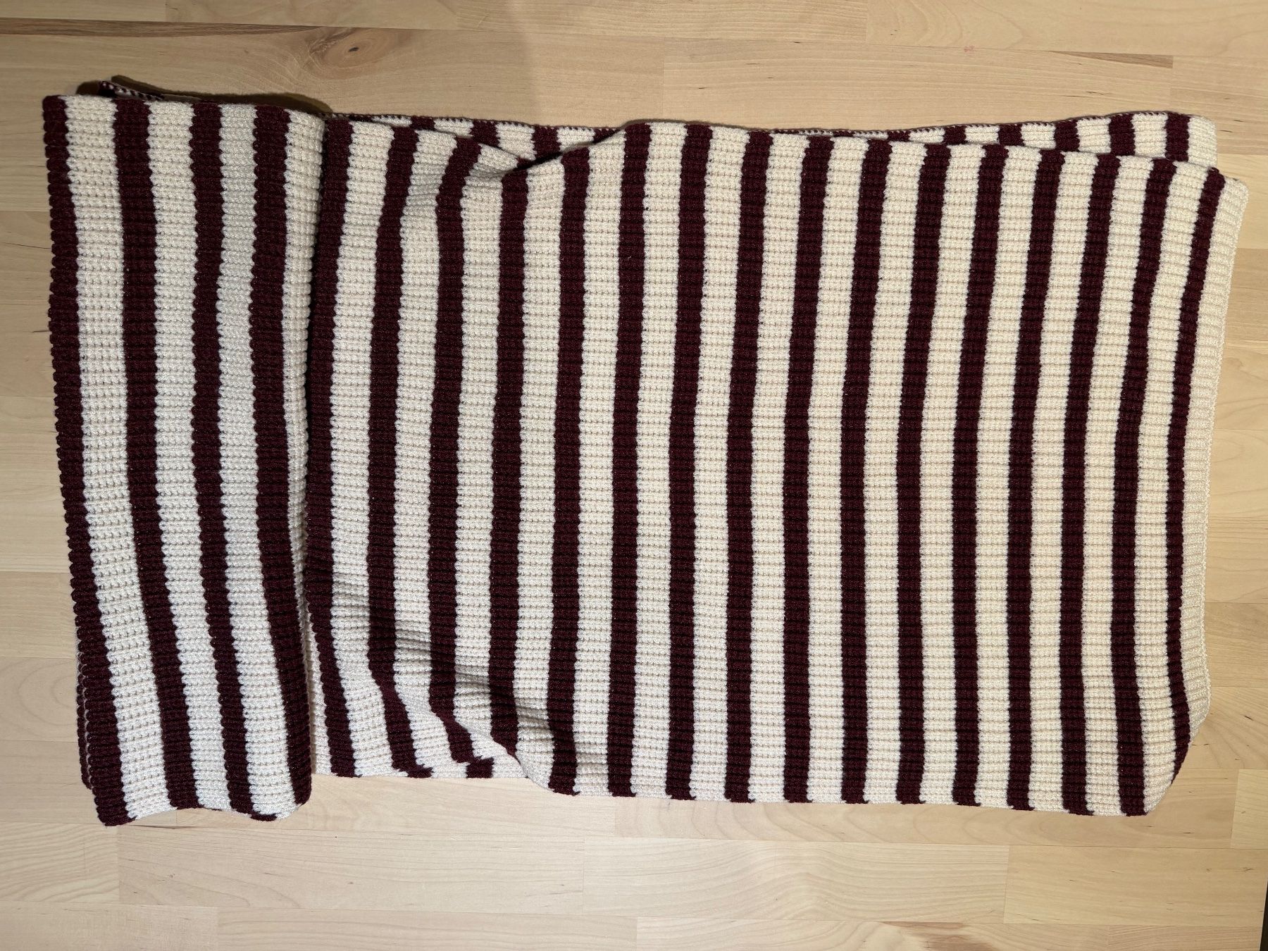 Foulard & Sciarpe: Strick Schal gestreift – Usato da Thun venduto da Astralbern 2