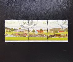 Schweiz Sondermarken Alpabfahrt, zusammenhängend, 2009 ET