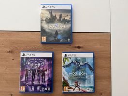 PS5 Spiele Bundle: Hogwarts Legacy + Horizon + Gotham