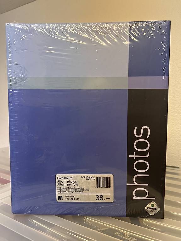 Migros Alben: Foto-Bastelalbum – Neu und originalverpackt aus Saas im Prättigau von cla_289l