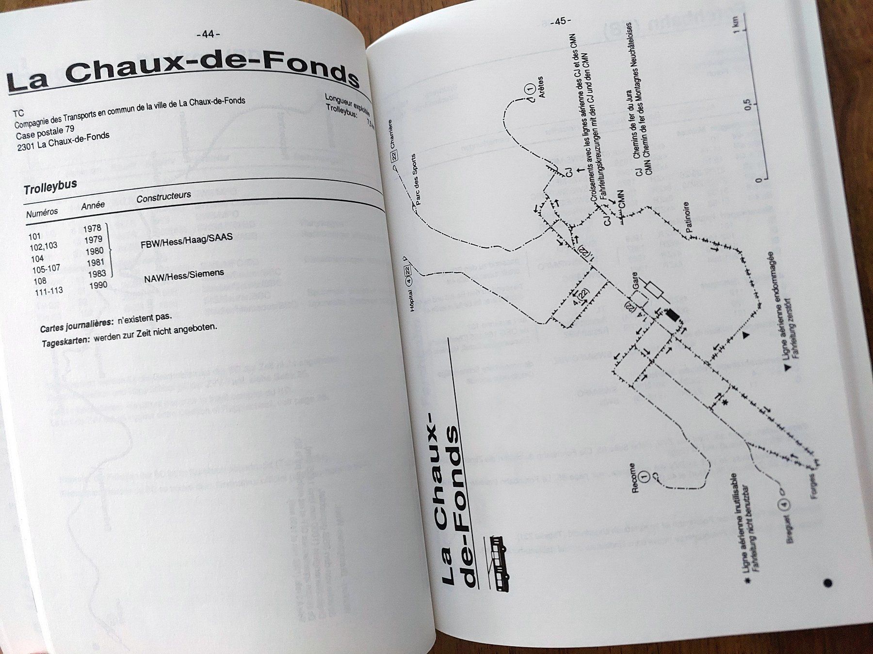Livres: Strassenbahnnetz - Atlas Schweiz 1993 – D'occasion à Schönenwerd par Steidi 6