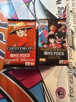One Piece Booster Packs EN 2x 10 Sealed OP 13& OP 09