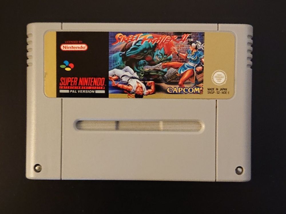 Super Nintendo SNES - Street Fighter II 2 - PAL NOE-1 Modul (Gebraucht ...