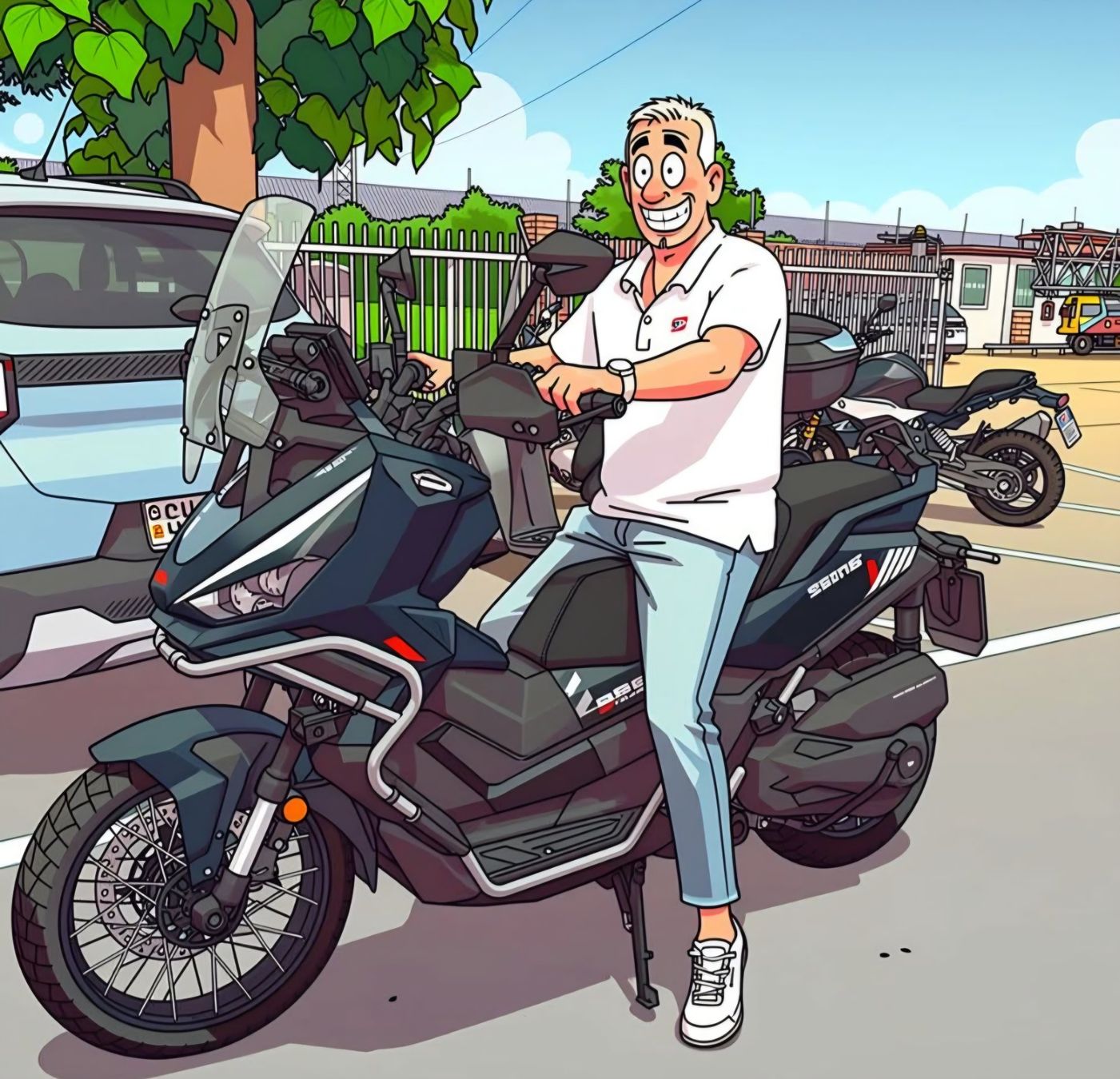 Zontes Scooters: Zontes 368g – Gebraucht aus Bevaix von Tuckers 1