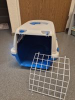 Transportbox Katze blau