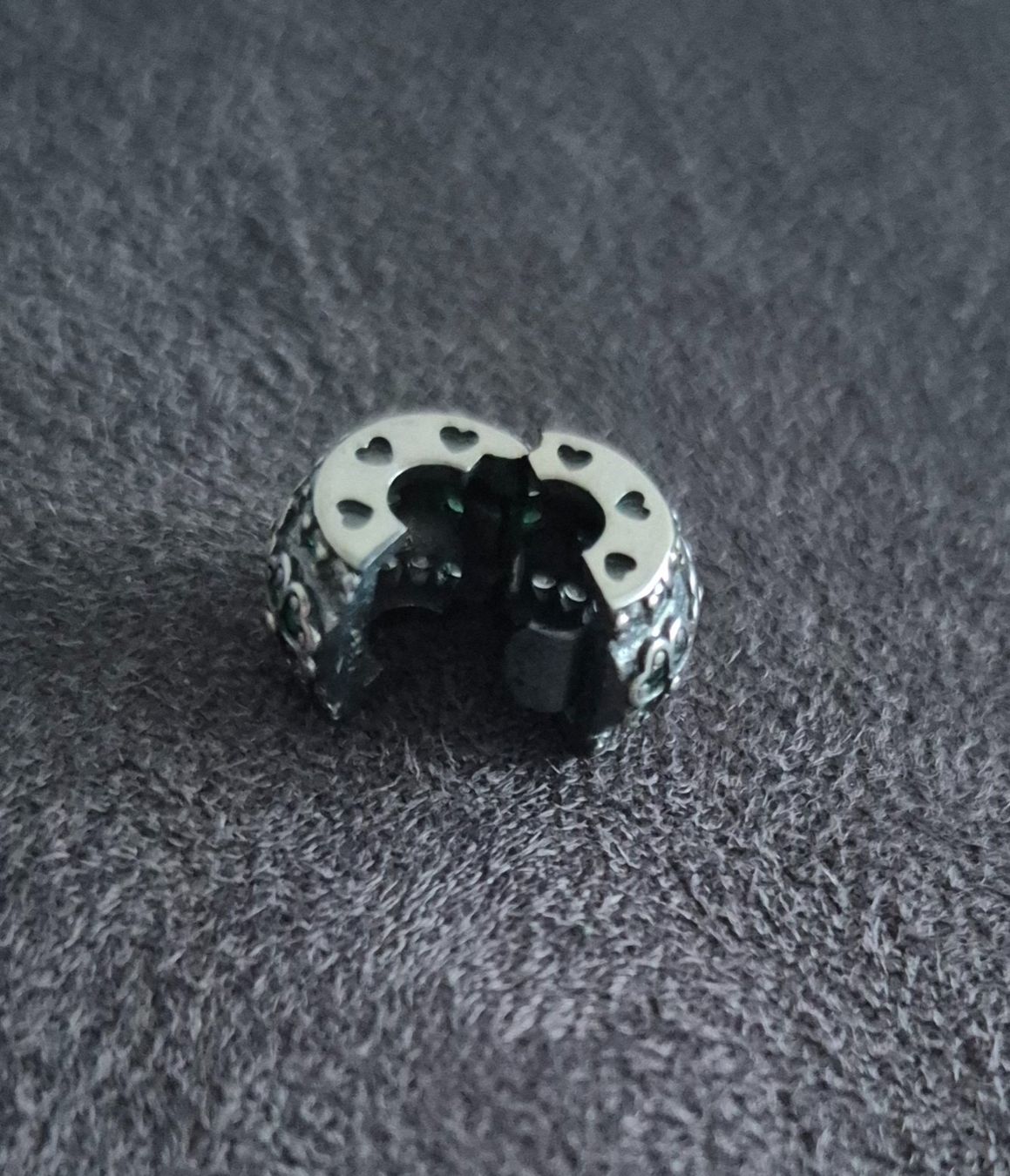 Ciondoli: Silber Charm Stopper Kleeblatt +Garantie – Nuovo (secondo la descrizione) da Rotkreuz venduto da Carbone_Bijou-Shop 2