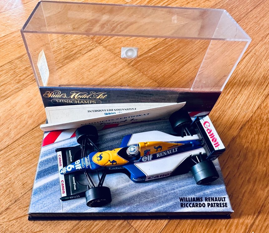 Minichamps Williams Renault Patrese #6 1/43 – Neuve En Boîte