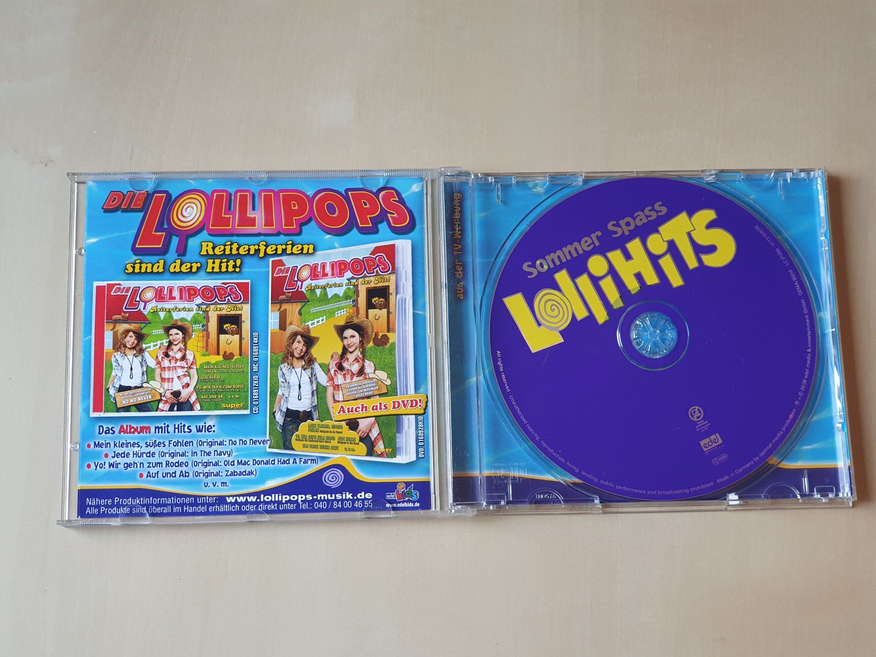 CDs: Lollihits Sommer Spass – Gebraucht aus Stansstad von collectorsshop 2