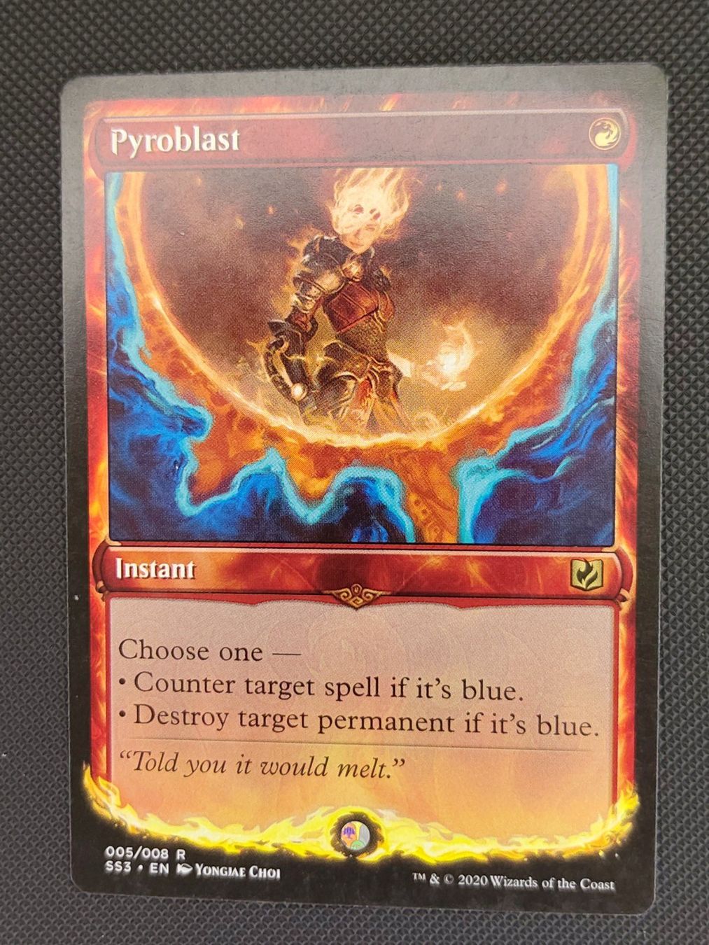 Magic The Gathering Carte collezionabili: MTG Pyroblast SS3 005/008 Englisch - Chandra Edition – Usato da Obergerlafingen venduto da kingslayer4