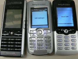 Sony Ericsson Handys T610 K700i K750i Konvolut 3 Stk