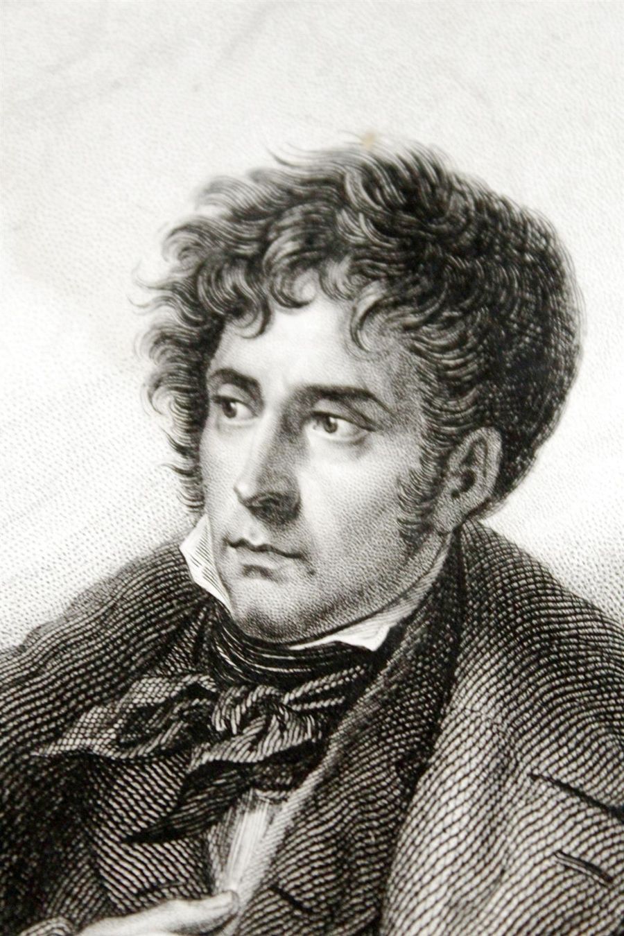 Incisioni: Stahlstich CHATEAUBRIAND, um 1850 – Usato da Bern venduto da kultiges 5