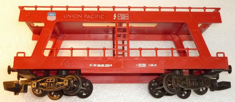 Deux Wagons Couverts Marron ECR échelle G - 45mm - Pour Jardin Ou Réseau De Train