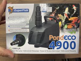 SuperFish Pondeco 4900 Teichpumpe 5300 L/h neu