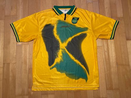 2002 Jamaica Uhlsport Home Football Jersey Sz XXL