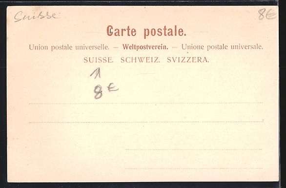 Cartoline postali: Grütschalp, Mürrenbahn mit Eiger, Mön – Usato da Berlin venduto da bartko-reher 1