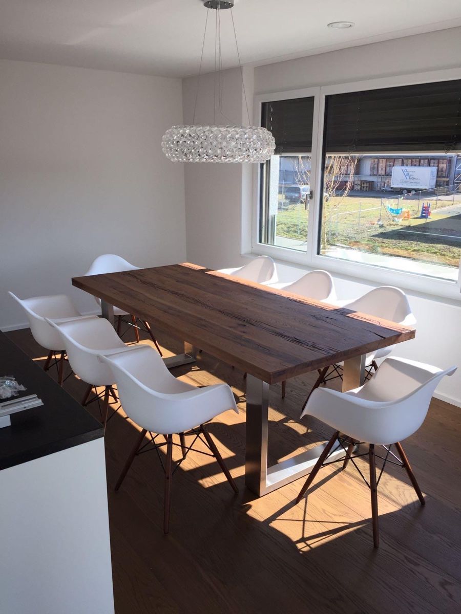Tables: Esstisch mit inkl. 8 Stühle – D'occasion à Gebenstorf par kri_7jfs 1