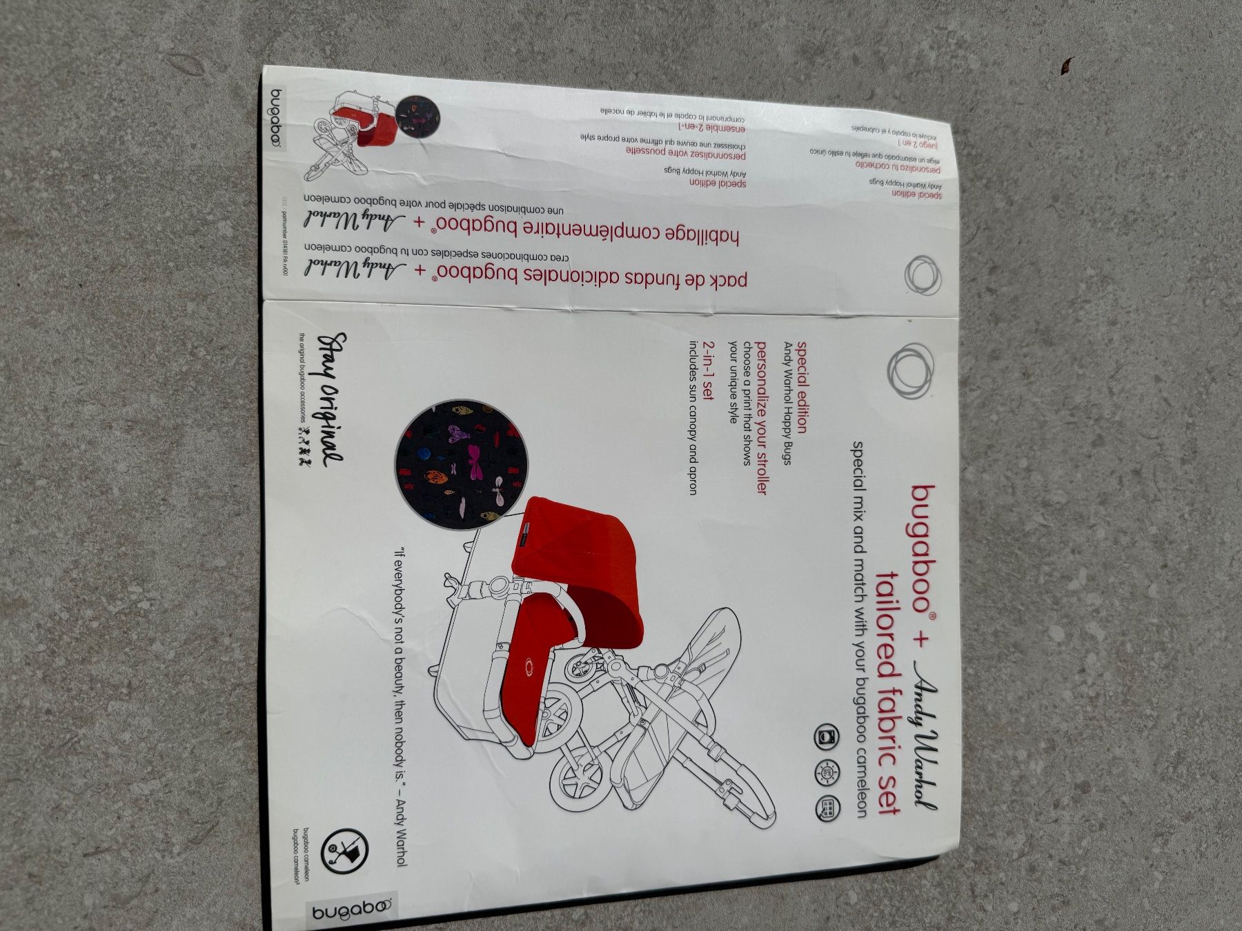 Bugaboo Kinderwagen: Bugaboo Kinderwagen - mit Babywanne – Gebraucht aus Männedorf von sga_sl6n 8