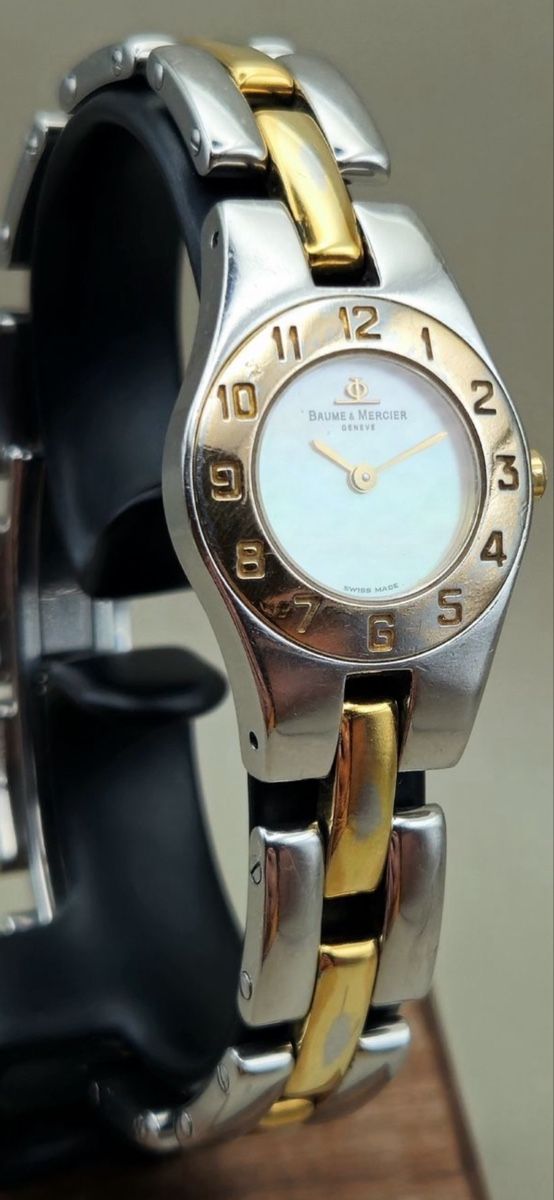 Baume & Mercier Uhren: Baume & Mercier Bicolor mit Perlmutt Zifferblatt – Gebraucht aus Untersiggenthal von TimeandShine 3
