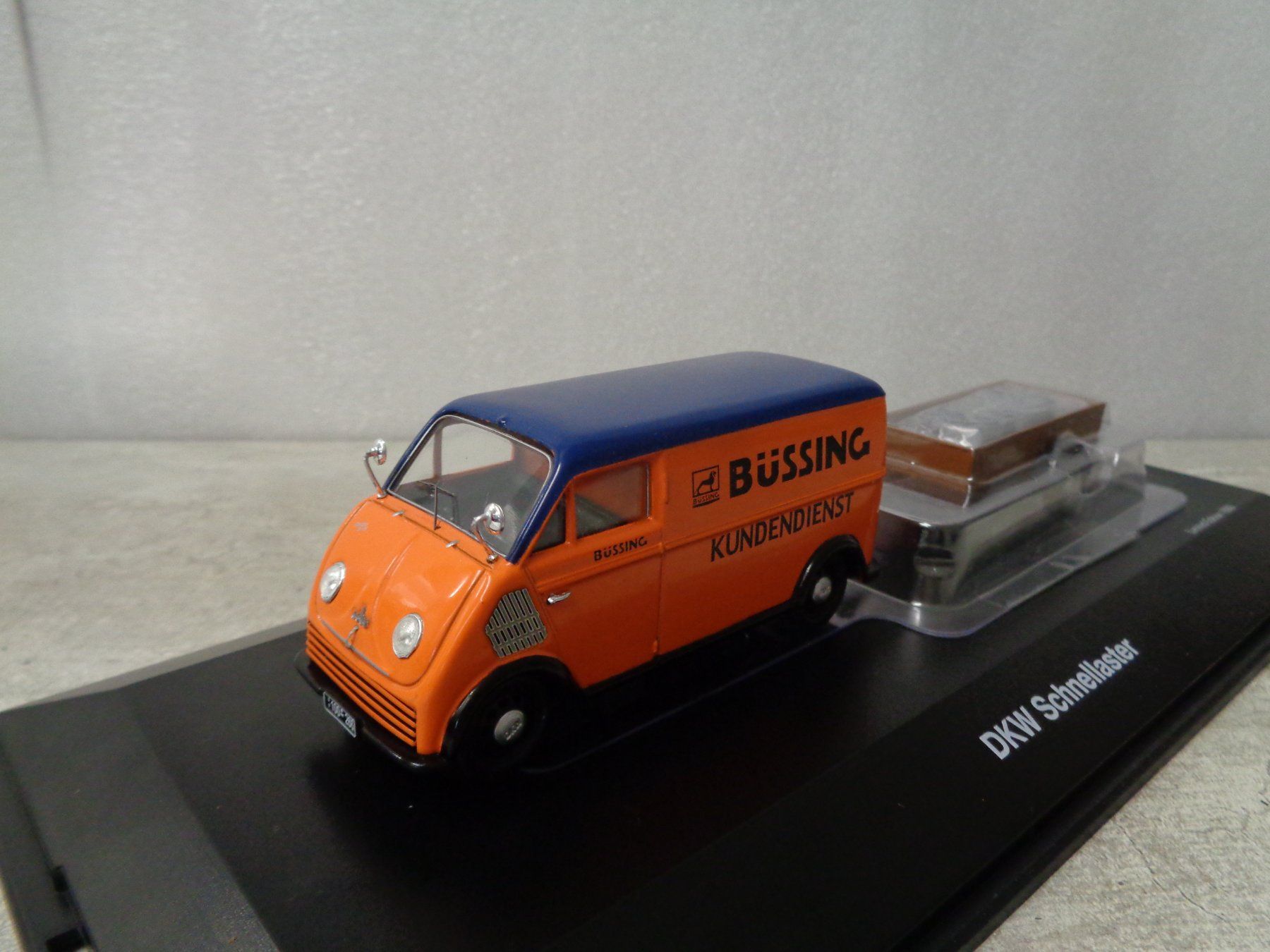 Schuco Modellini d'auto: 1:43 Schuco DKW avec remorque – Nuovo e nell'imballaggio originale da Reconvilier venduto da rallycar 1