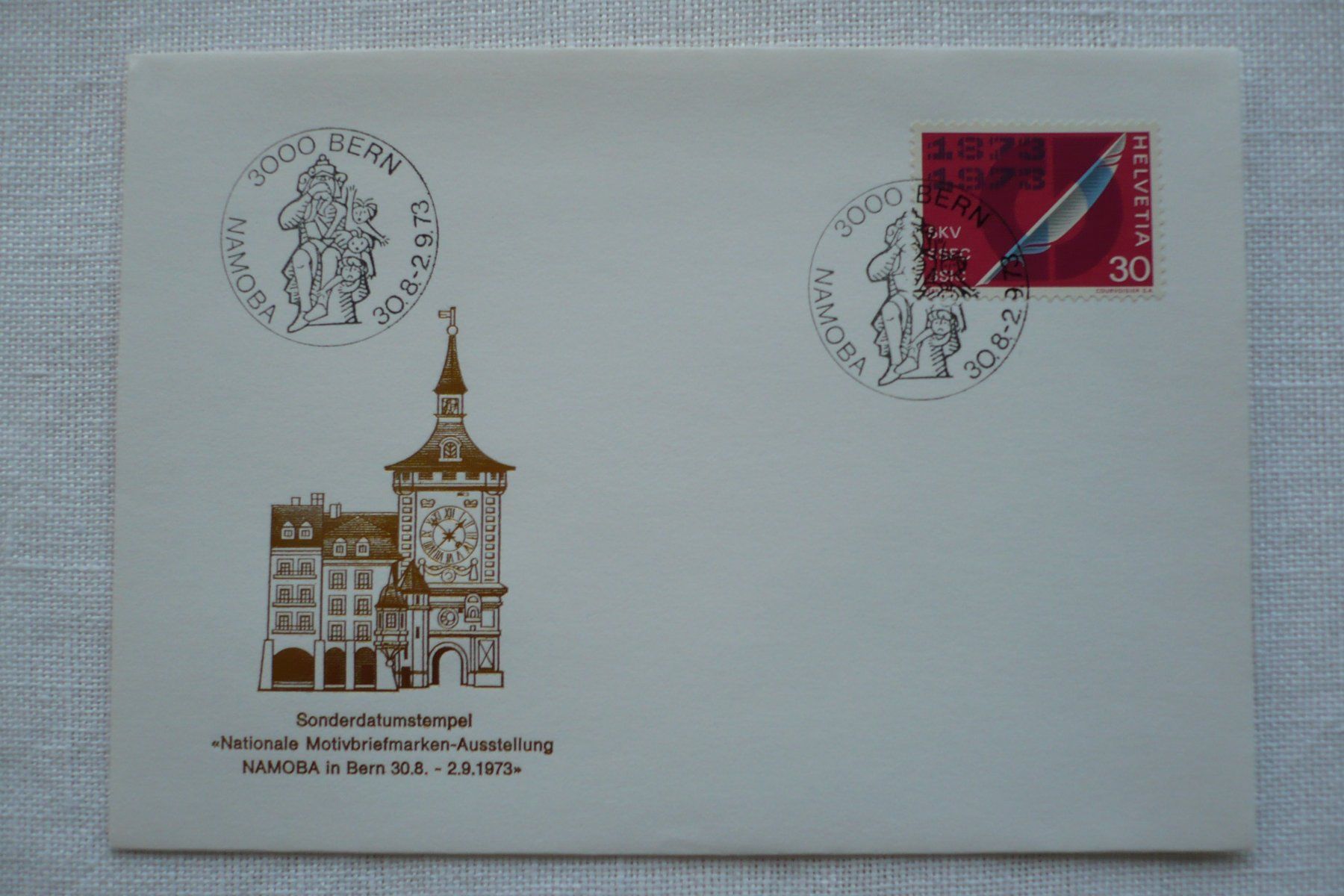 Tous les timbres: 1973 NAMOBA, Bern – D'occasion à Zürich par saltandpepper008