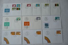 UPU 1976 - 99 11 FDC SBK 10 - 18