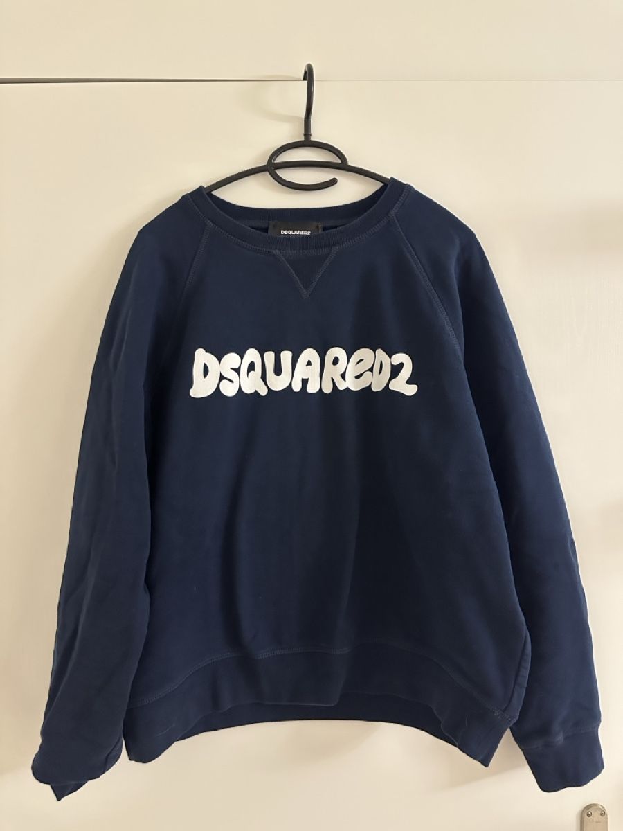 Dsquared2 Maglioni & Felpe: Dsquared2 Pullover Dunkelblau - Grösse L – Nuovo (secondo la descrizione) da Bülach venduto da HB_8
