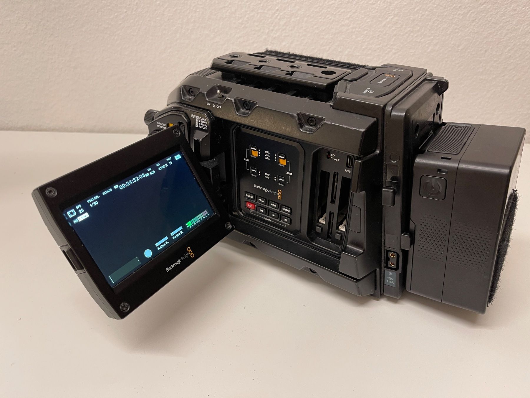 Blackmagic Videocamere: Blackmagic Ursa Mini Pro 4.6k – Usato da St.Gallen venduto da ninimat 1