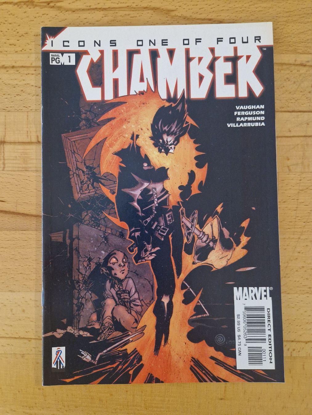 Fumetti: Chamber #1-4 (complete) – Usato da Biel/Bienne venduto da collector_comics 1